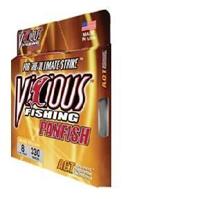 Vicious Panfish Line-Fishing Line-Vicious Line-8lb-Bass Fishing Hub