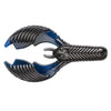 Yum Craw Chunk 2.75" 8ct Black-Blue Shadow-Soft Baits-Yum Baits-Bass Fishing Hub