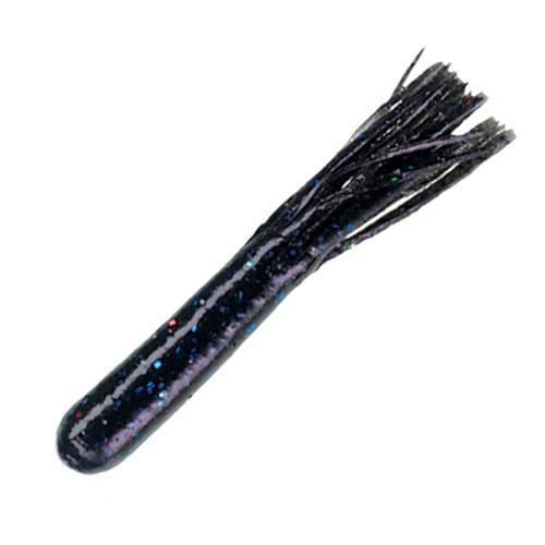 Yum Mega Tube 4" 10ct Black Blue DWO-Soft Baits-Yum Baits-Bass Fishing Hub