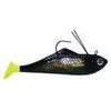 Yum Sweet Cheeks 3" Black Chartreuse 3ct DWO-Swimbaits-Yum Baits-Bass Fishing Hub