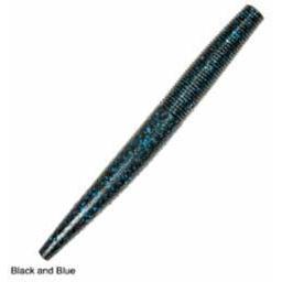 Z-MAN Giant TRD 6" 6ct Black Blue Flake-Soft Baits-Z-Man Baits-Bass Fishing Hub