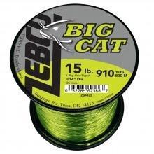 Zebco Big Cat Line HiVis Yellow-Fishing Line-Zebco Brands-15lb-Bass Fishing Hub