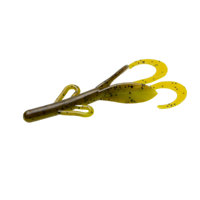 Zoom Baby Brush Hog 5.5" 12-bag-Soft Baits-Zoom Baits-Bullfrog-Bass Fishing Hub
